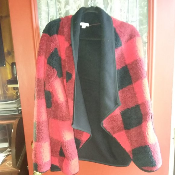 Sonoma Jackets & Blazers - Sonoma buffalo plaid fleece jacket Sonoma Jackets & Blazers - Sonoma buffalo plaid fleece jacket